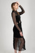 Holiday 13 Black Cutout Dress