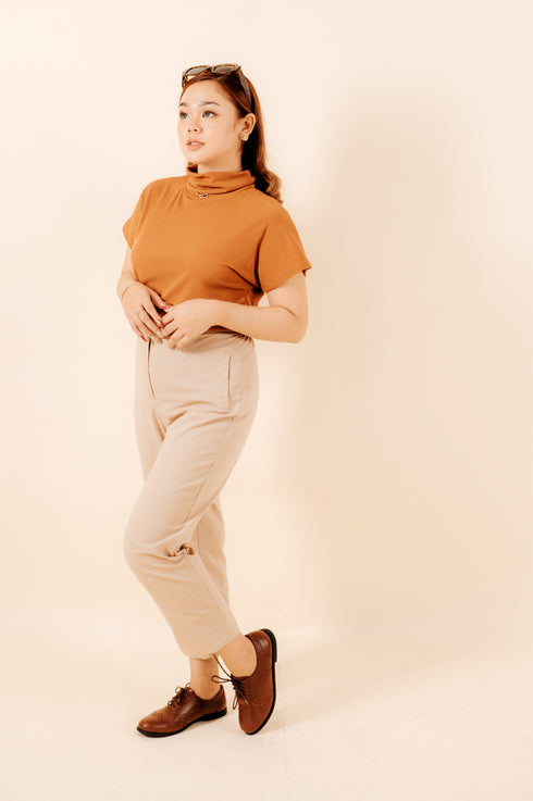 Jedaiah Javier x GS: Queen's Gambit Mock Neck Top