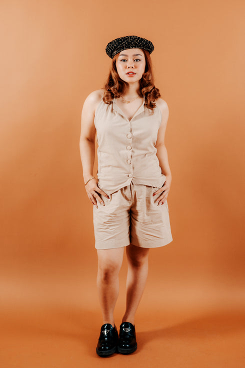 Jedaiah Javier x GS: Enola Holmes Linen Vest