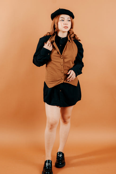 Jedaiah Javier x GS: Enola Holmes Linen Vest