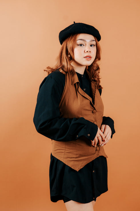 Jedaiah Javier x GS: Enola Holmes Linen Vest