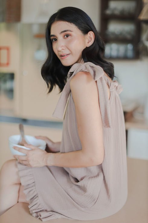 GET SPOTTED SHOP STOCKS MUM x RPB 7: Theresa Double Gauze Day Dress