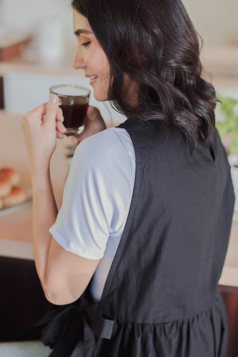 GET SPOTTED SHOP STOCKS MUM x RPB 7: Madeline 100% Cotton Multi-Purpse Size-Laso Apron Pinafore