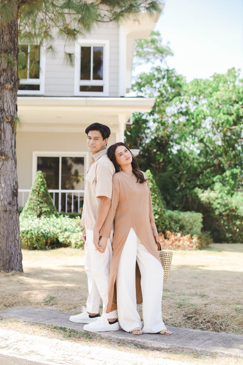 BFM x LQA: Jade Long Top with Slit