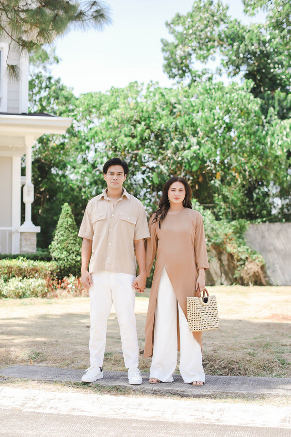 BFM x LQA: Jade Long Top with Slit