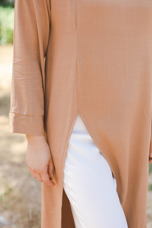 BFM x LQA: Jade Long Top with Slit