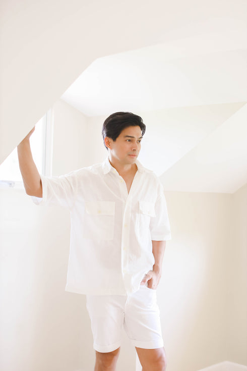 BFM x LQA: Nelson Button-down Linen Shirt