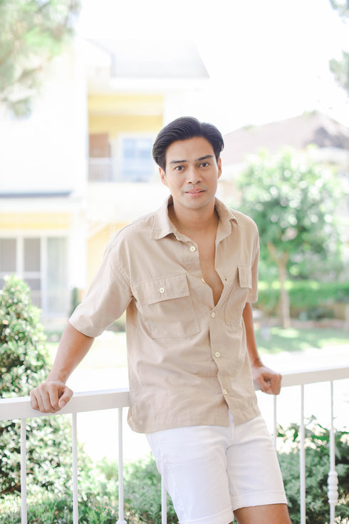 BFM x LQA: Nelson Button-down Linen Shirt