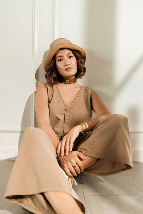 Laureen Uy x GS Style 6: Jumpsuit in Corduroy