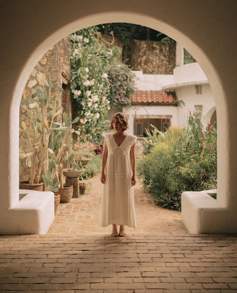 GET SPOTTED SHOP STOCKS MUM x LDG 2: Sinta Ruffled Maxi