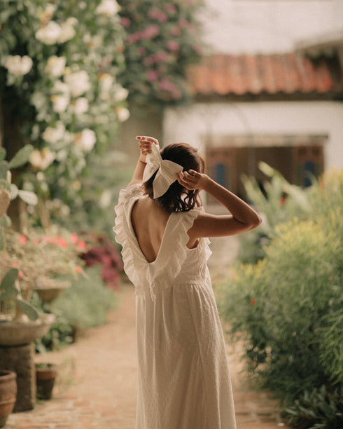 GET SPOTTED SHOP STOCKS MUM x LDG 2: Sinta Ruffled Maxi