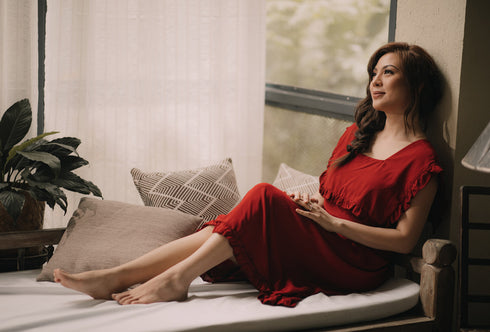 GET SPOTTED SHOP STOCKS BFM x LDG: Mayumi Adjustable Dress