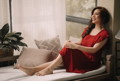 GET SPOTTED SHOP STOCKS BFM x LDG: Mayumi Adjustable Dress