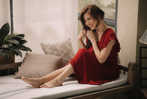 GET SPOTTED SHOP STOCKS BFM x LDG: Mayumi Adjustable Dress