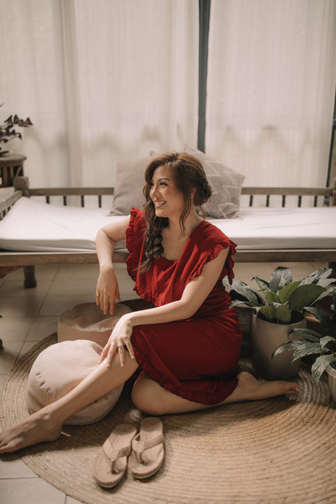 GET SPOTTED SHOP STOCKS BFM x LDG: Mayumi Adjustable Dress