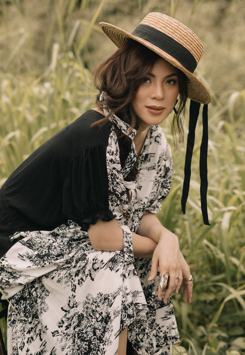 GET SPOTTED SHOP STOCKS BFM x LDG: Hiraya Reversible Dress with Adjustable Waist