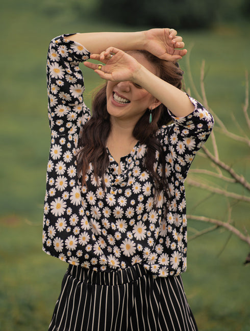 GET SPOTTED SHOP STOCKS BFM x LDG: Urduja Top and Loose Pants Set