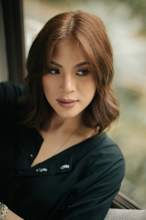 GET SPOTTED SHOP STOCKS BFM x LDG: Urduja Top and Loose Pants Set