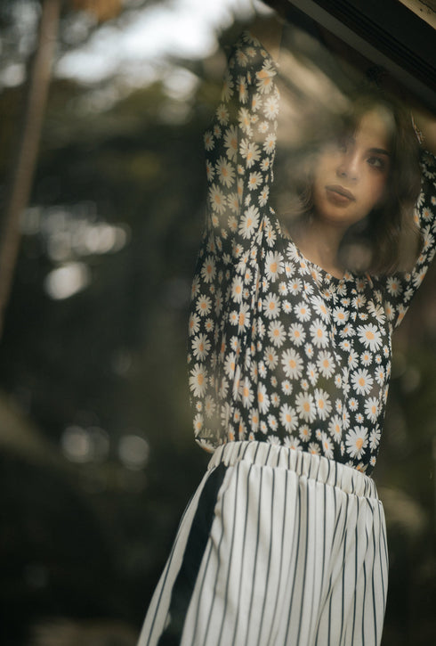 GET SPOTTED SHOP STOCKS BFM x LDG: Urduja Top and Loose Pants Set