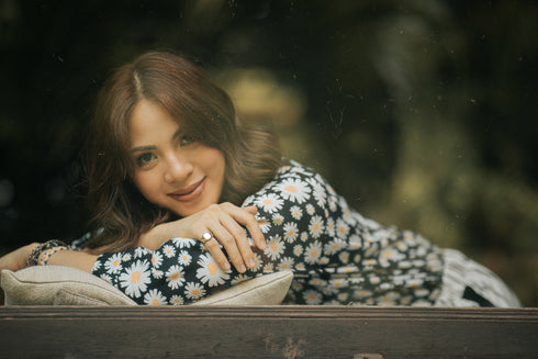 GET SPOTTED SHOP STOCKS BFM x LDG: Urduja Top and Loose Pants Set