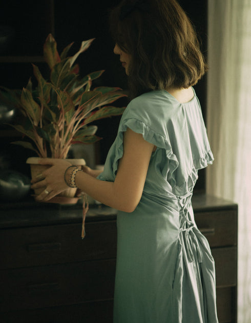 GET SPOTTED SHOP STOCKS BFM x LDG: Mayumi Adjustable Dress