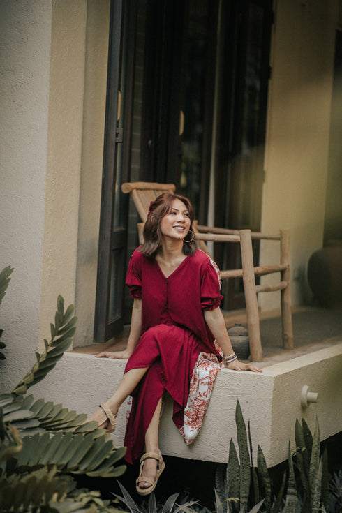 GET SPOTTED SHOP STOCKS BFM x LDG: Hiraya Reversible Dress with Adjustable Waist