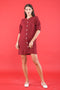 GET SPOTTED SHOP STOCKS GS Polka 2: Milka Buttondown Shift Dress