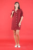 GET SPOTTED SHOP STOCKS GS Polka 2: Milka Buttondown Shift Dress