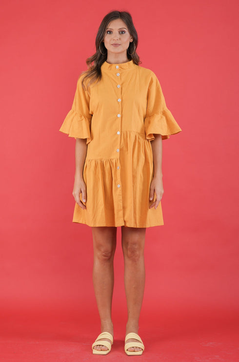 GET SPOTTED SHOP STOCKS GS Holiday: Salzburg Buttoned Dress