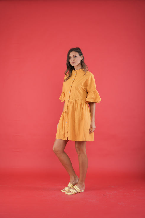 GET SPOTTED SHOP STOCKS GS Holiday: Salzburg Buttoned Dress