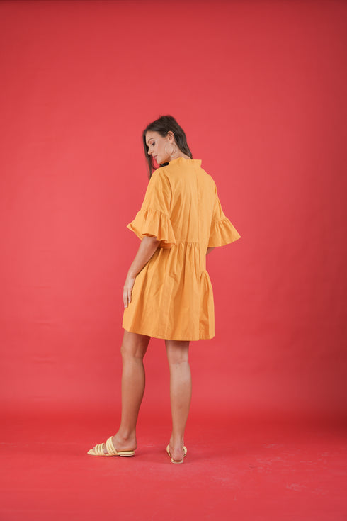 GET SPOTTED SHOP STOCKS GS Holiday: Salzburg Buttoned Dress