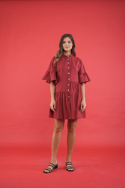 GET SPOTTED SHOP STOCKS GS Holiday: Salzburg Buttoned Dress