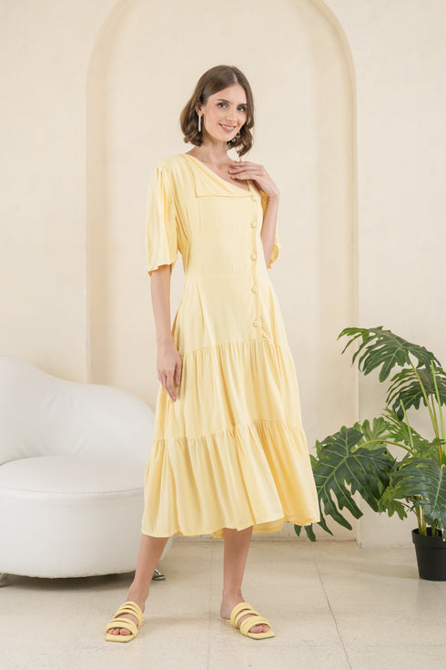 GET SPOTTED SHOP STOCKS MUM x GS 6: Jessica Tiered Dress