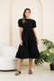 GET SPOTTED SHOP STOCKS GS Black: Hearty Tiered Dress