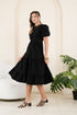GET SPOTTED SHOP STOCKS GS Black: Hearty Tiered Dress