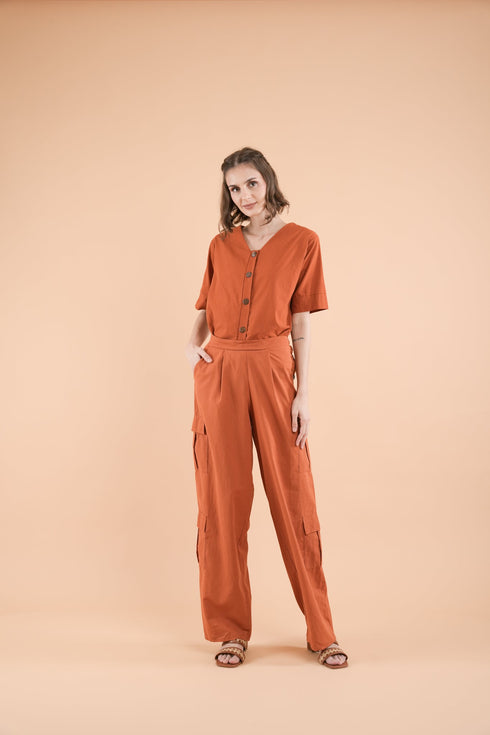 GET SPOTTED SHOP STOCKS Mix and Match Bottoms: Carine Cargo Trousers