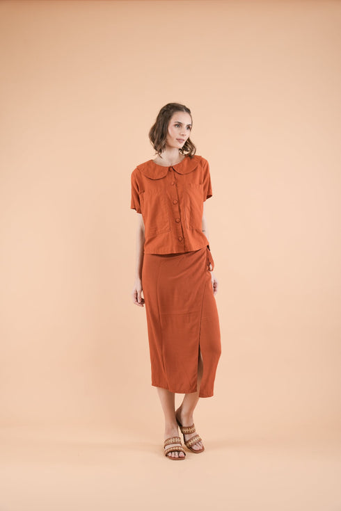 GET SPOTTED SHOP STOCKS Mix and Match Bottoms: Aerilyn Sarong Skirt