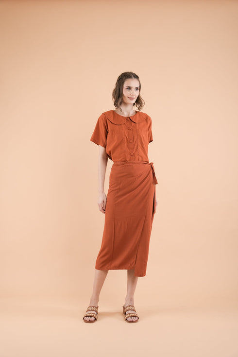 GET SPOTTED SHOP STOCKS Mix and Match Bottoms: Aerilyn Sarong Skirt