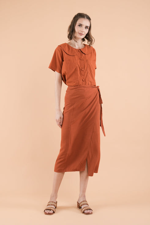 GET SPOTTED SHOP STOCKS Mix and Match Bottoms: Aerilyn Sarong Skirt