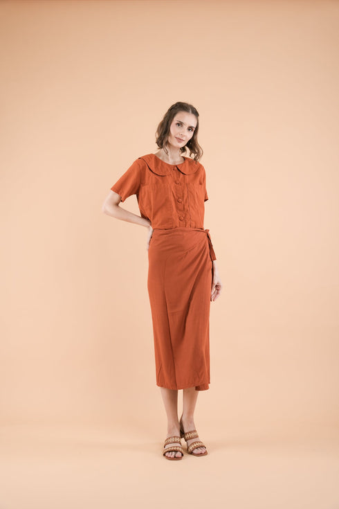 GET SPOTTED SHOP STOCKS Mix and Match Bottoms: Aerilyn Sarong Skirt