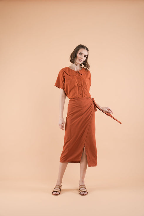 GET SPOTTED SHOP STOCKS Mix and Match Bottoms: Aerilyn Sarong Skirt