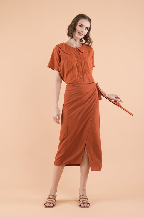 GET SPOTTED SHOP STOCKS Mix and Match Bottoms: Aerilyn Sarong Skirt