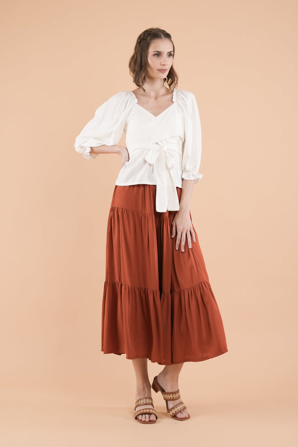 GET SPOTTED SHOP STOCKS Mix and Match Bottoms: Harper Overlap Top