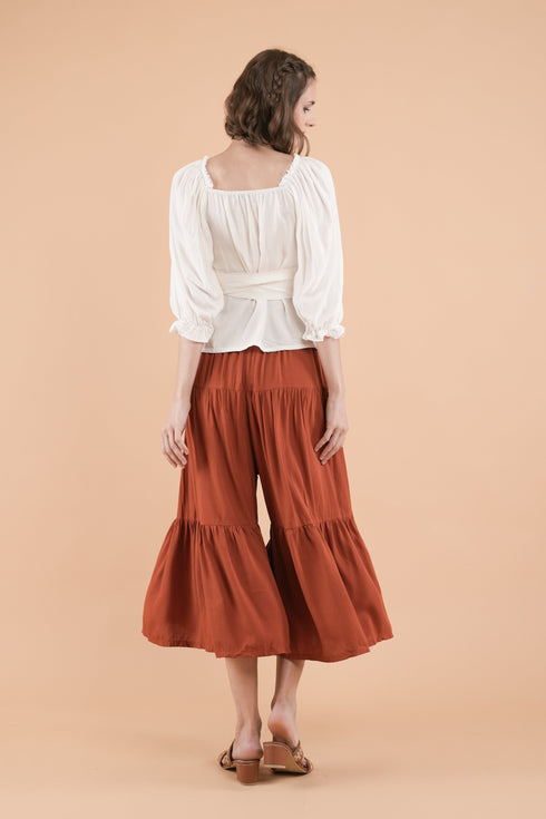 GET SPOTTED SHOP STOCKS Mix and Match Bottoms: Amite Tiered Pants