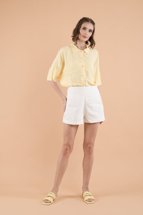 GET SPOTTED SHOP STOCKS Mix and Match Bottoms: Novia Tummy-Tucking High-waist Shorts