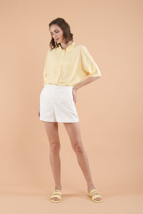 GET SPOTTED SHOP STOCKS Mix and Match Bottoms: Novia Tummy-Tucking High-waist Shorts