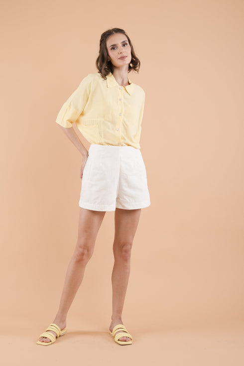 GET SPOTTED SHOP STOCKS Mix and Match Bottoms: Novia Tummy-Tucking High-waist Shorts