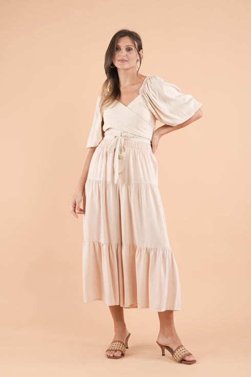 GET SPOTTED SHOP STOCKS Mix and Match Bottoms: Amite Tiered Pants