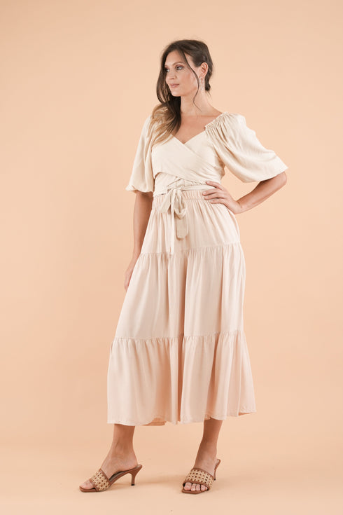 GET SPOTTED SHOP STOCKS Mix and Match Bottoms: Amite Tiered Pants