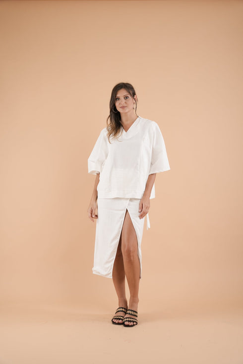 GET SPOTTED SHOP STOCKS Mix and Match Bottoms: Amelia Oversized Top